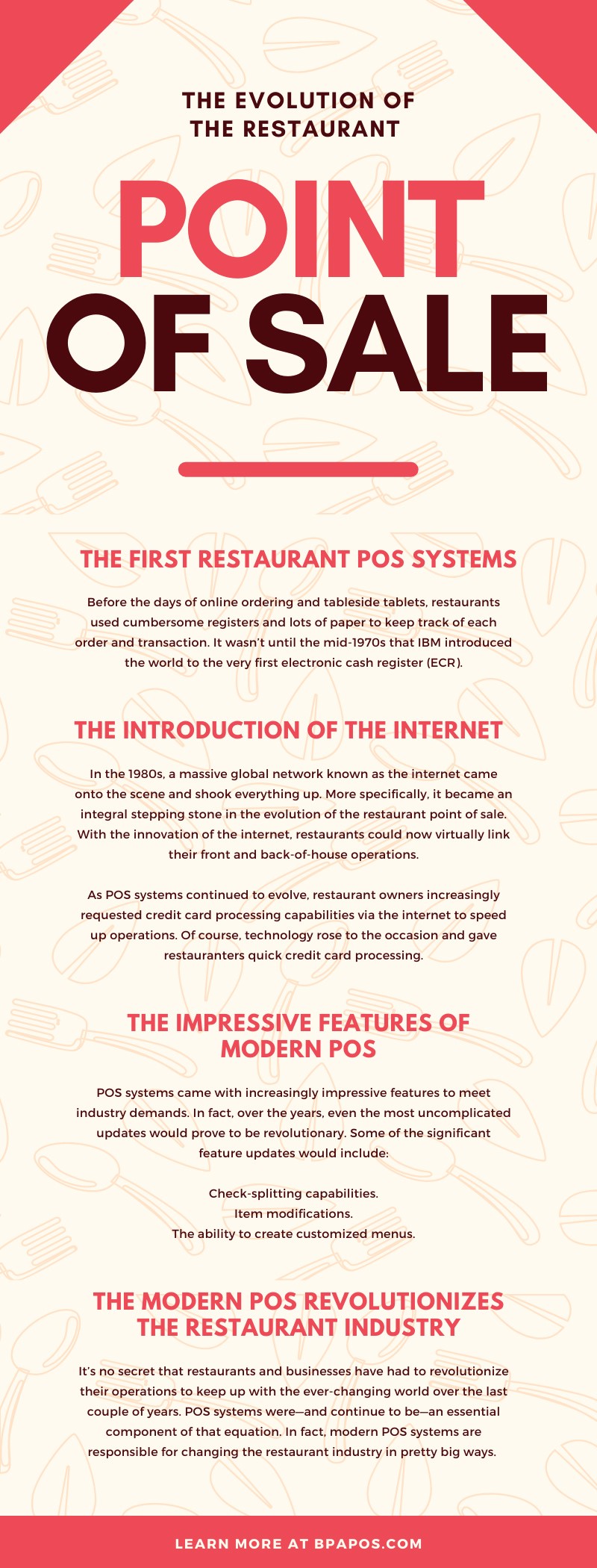 Evolution of Point of Sale Infographic
