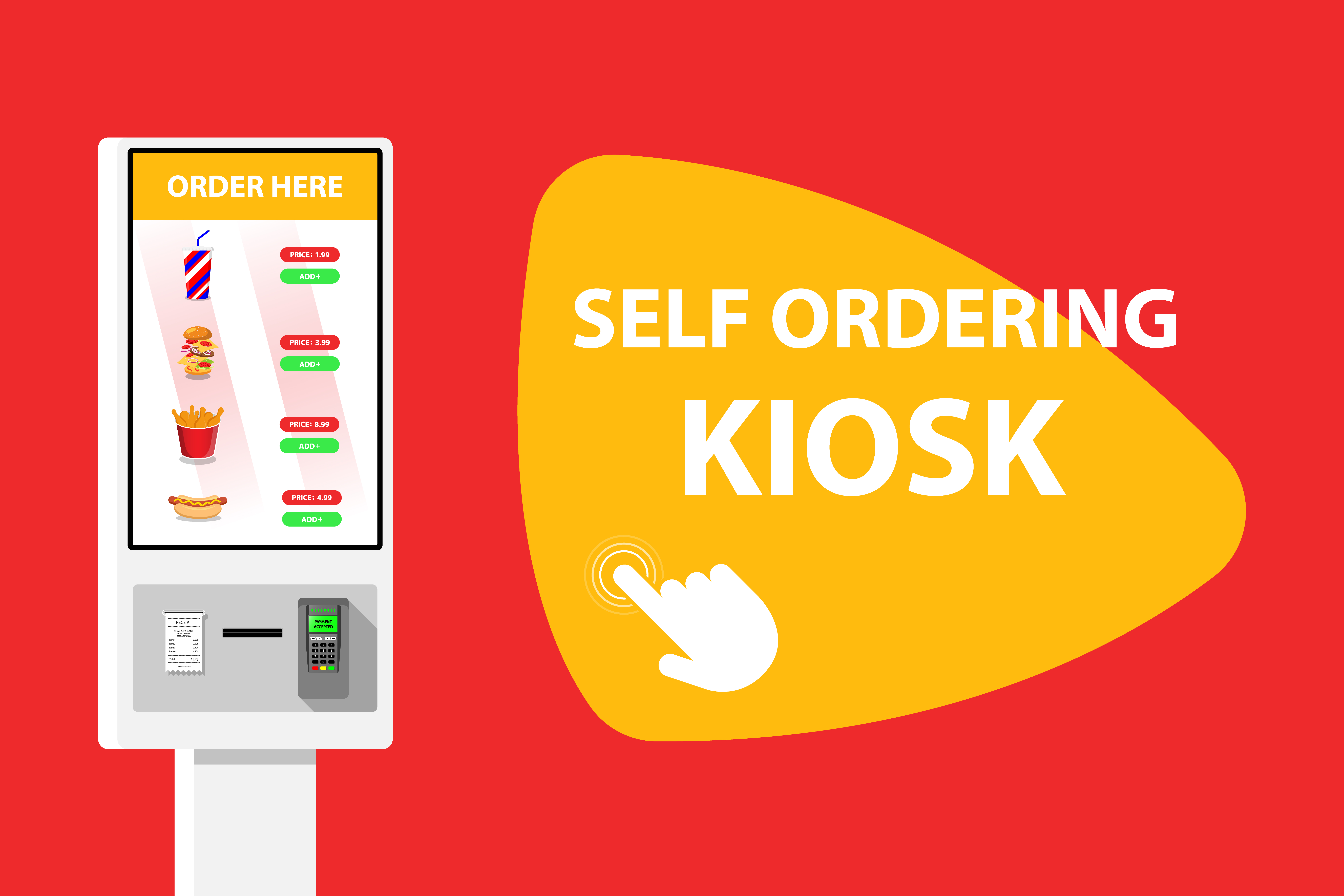 Self order kiosk image